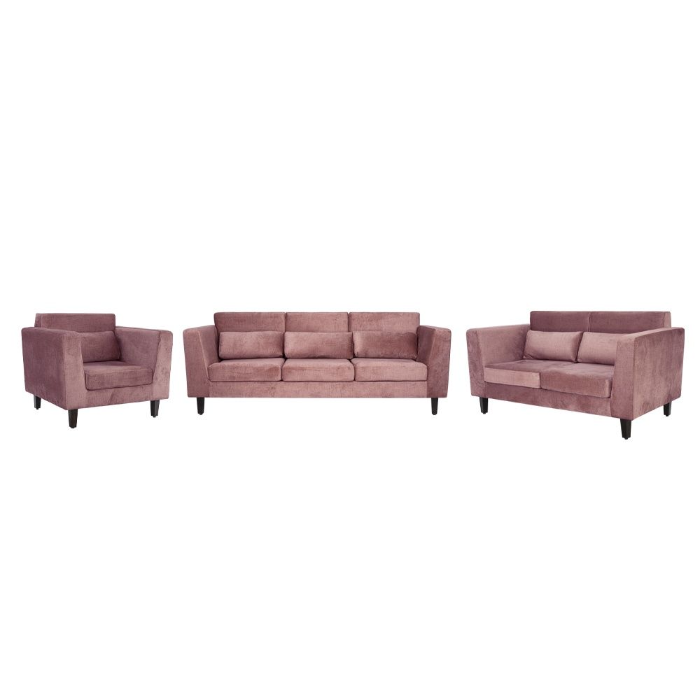SnoozePro Plus Sofa Set - (3+2+1) Reflection Rose Brown